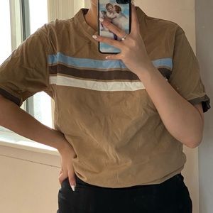 🚨3/$20🚨 vintage levis brown tee
